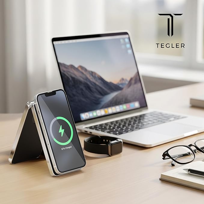 Tegler One Slim – 3-in-1 MagSafe Ladestation
